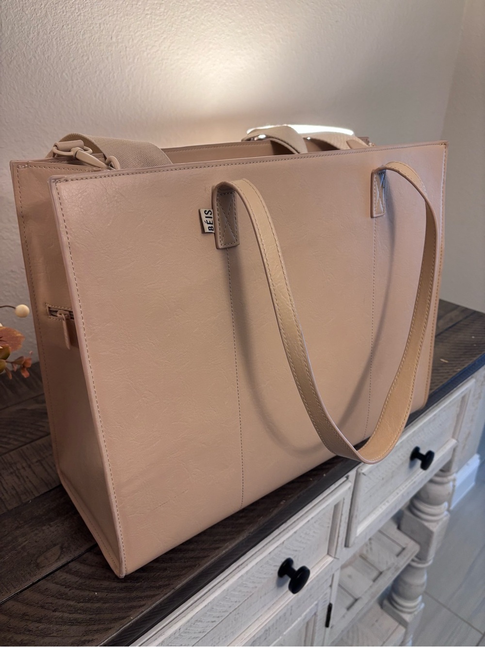 BEIS Large Tote Bag - Structured Everyday Handbag